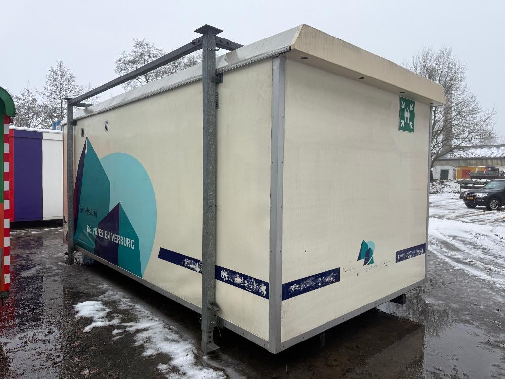 Sanitair unit bouwkeet keet toilet 63, Zakelijke goederen, Machines en Bouw | Keten en Containers, Ophalen of Verzenden