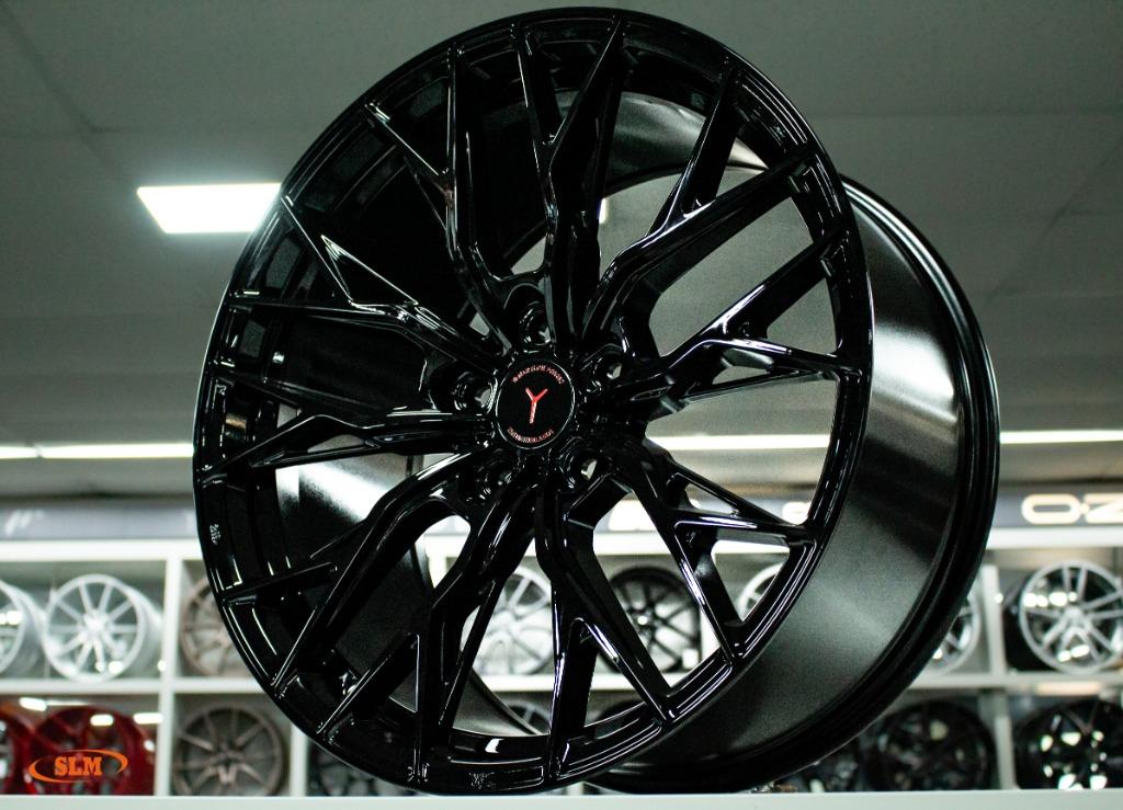 20 INCH YANAR WHEELS DNZ-20 BREEDSET 5X112 BMW 3 | 4 | 5 | 6, Velg(en), Nieuw, Ophalen of Verzenden, Personenwagen