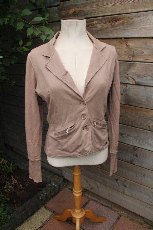 Jasje bruin Carola van Benthum mt L Vaste prijs, Kleding | Dames, Bruin, Carola van Benthum, Maat 42/44 (L), Ophalen of Verzenden