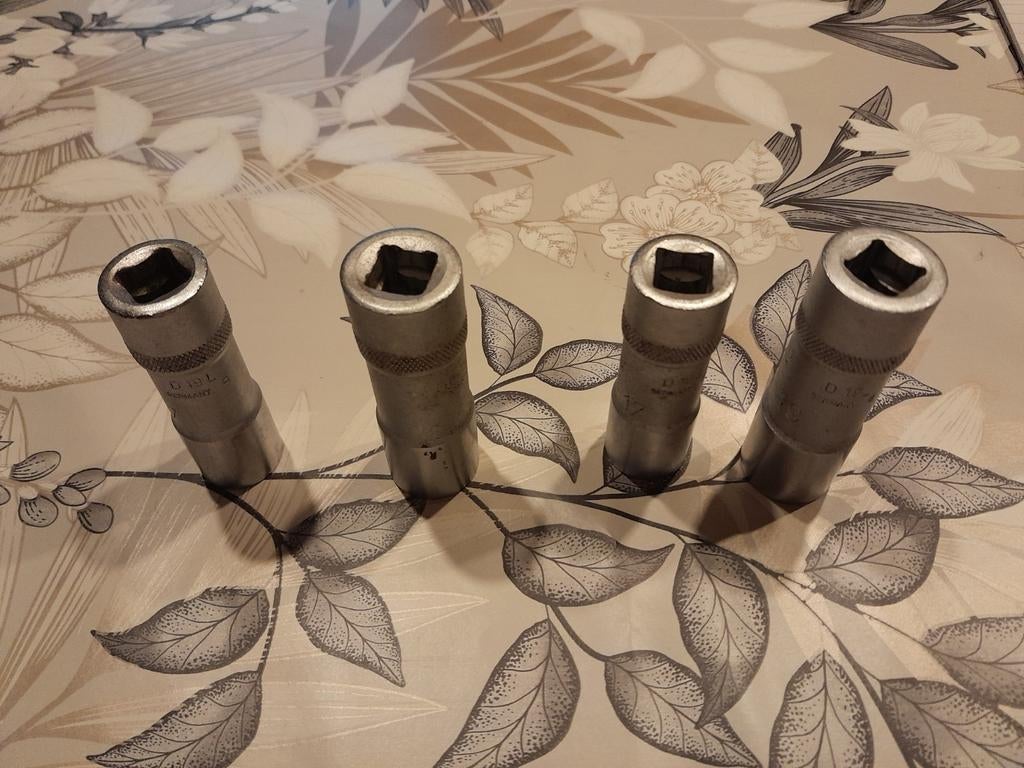 4 doppen gedore, Ophalen of Verzenden, Gebruikt