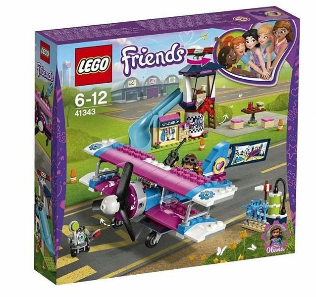 Lego Friends set 41343 Heartlake City vliegtuigtour, Ophalen of Verzenden, Nieuw, Complete set, Lego