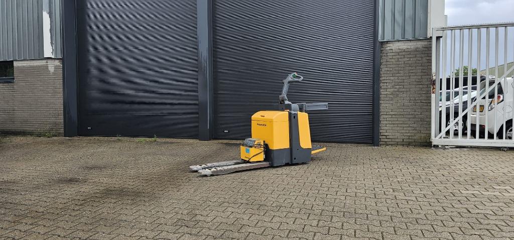2005-Jungheinrich ERE elektrische pompwagen-2000 kg-accu2021, Doe-het-zelf en Verbouw, Palletwagens en Pompwagens, Ophalen, Gebruikt