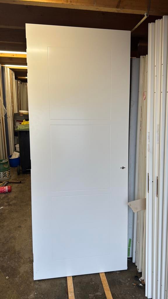 Verschillende Stompe binnendeur freeslijnen 93x231.5 cm, Ophalen, 80 tot 100 cm, 215 cm of meer, Binnendeur