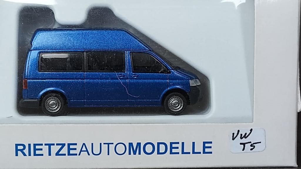 Volkswagen VW Transporter t5 Hochdach 1:87 Rietze Pol, Auto, Verzenden, Rietze, Germany