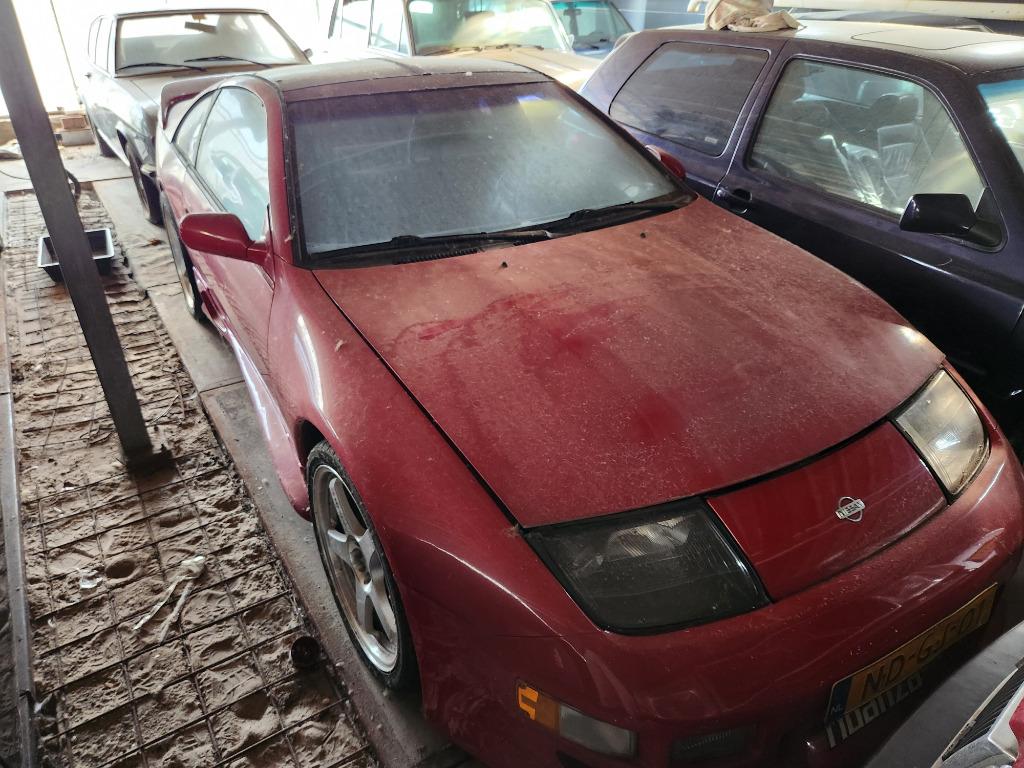 Nissan 300ZX Twin Turbo 2 zitter, Auto's, Achterwielaandrijving, Zwart, Leder, Handgeschakeld