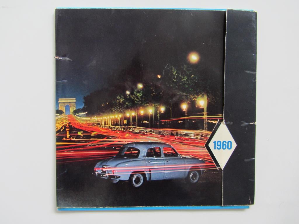 Renault kalender 1960, Verzamelen, Merken en Reclamevoorwerpen, Ophalen of Verzenden, Overige typen