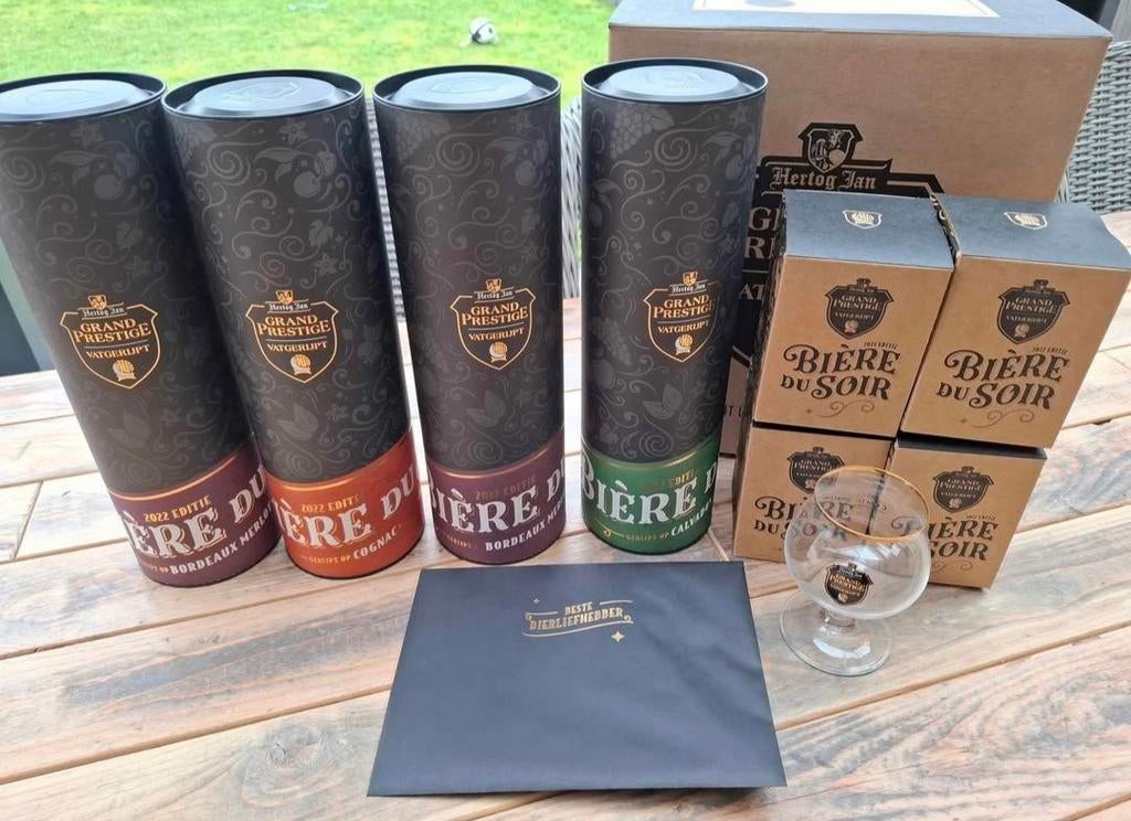 Hertog Jan Grand Prestige Vatgerijpt 2022; Bière du soir, Ophalen
