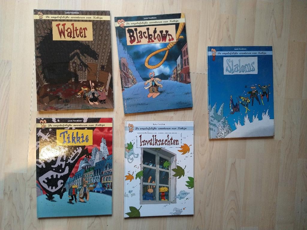 De ongelofelijke avonturen van Kobijn. Lewis Trondheim, Boeken, Stripboeken, Meerdere stripboeken, Ophalen of Verzenden, Zo goed als nieuw