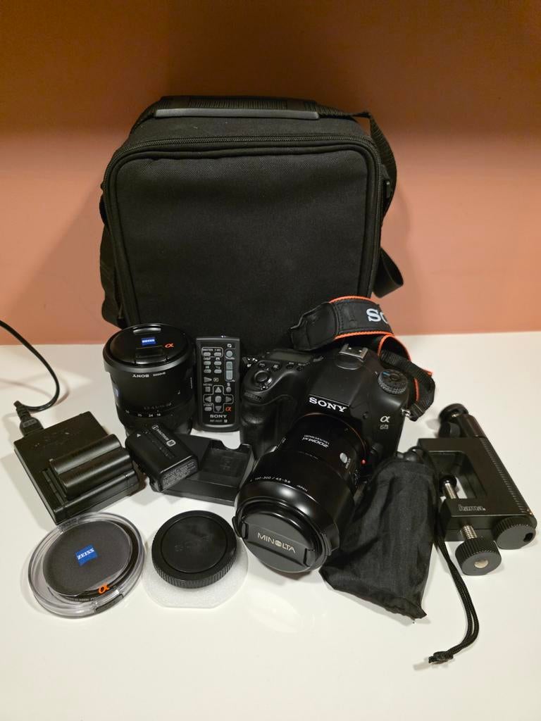 Sony A68 Spiegelreflexcamera - Perfecte Starter!, Audio, Tv en Foto, Fotocamera's Digitaal, Gebruikt, Spiegelreflex, Ophalen of Verzenden