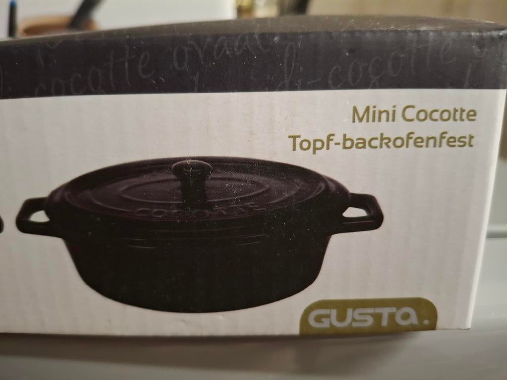 Gusta Mini Cocotte - Nieuw in doos!, Overige materialen, Pot, Bus of Blik, Nieuw, Ophalen of Verzenden