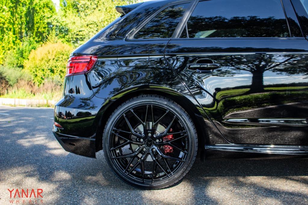 19 INCH YANAR WHEELS IST-34 VOOR AUDI | VW | SEAT BMW 5x112, Auto-onderdelen, Banden en Velgen, 19 inch, Velg(en), Nieuw, Ophalen of Verzenden