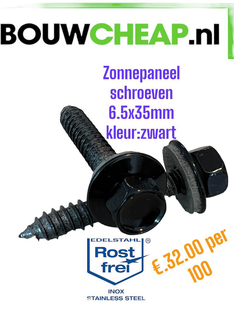 Rvs houtdraadbouten schroeven diverse maten., Ophalen of Verzenden, Zo goed als nieuw