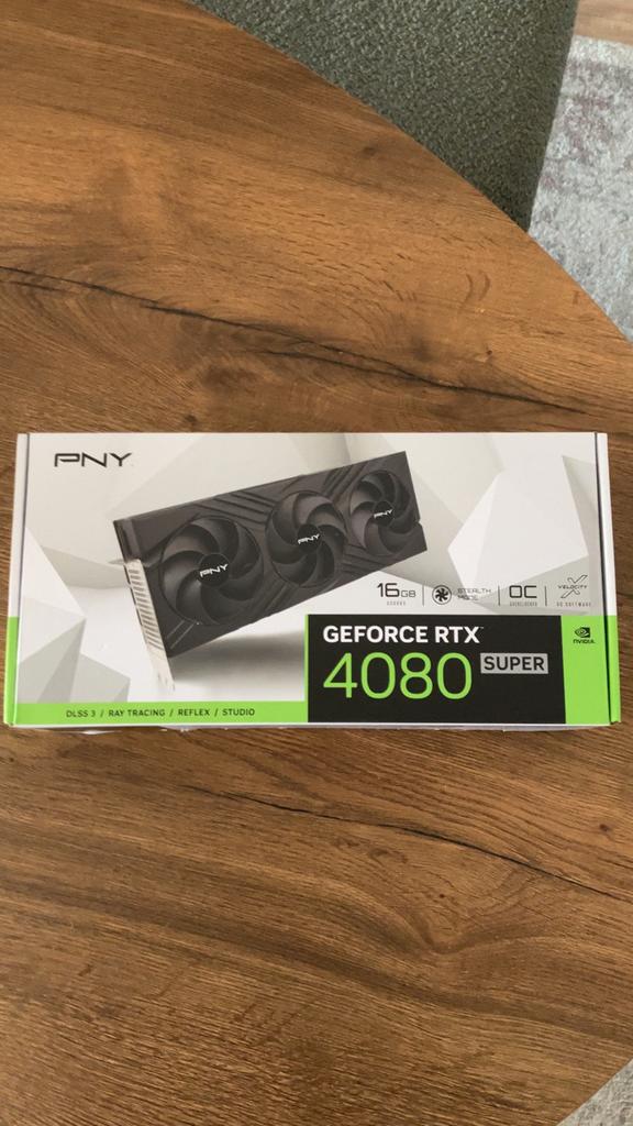 NVIDIA GeForce RTX 4080 SUPER PNY 16GB videokaart (wit), Computers en Software, Videokaarten, Zo goed als nieuw, Nvidia, PCI-Express 4.0