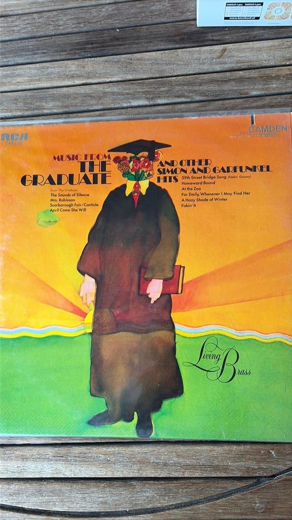 The Graduate, Simon and Garfunkel, Cd's en Dvd's, Vinyl | Pop, Gebruikt, 12 inch, Ophalen of Verzenden
