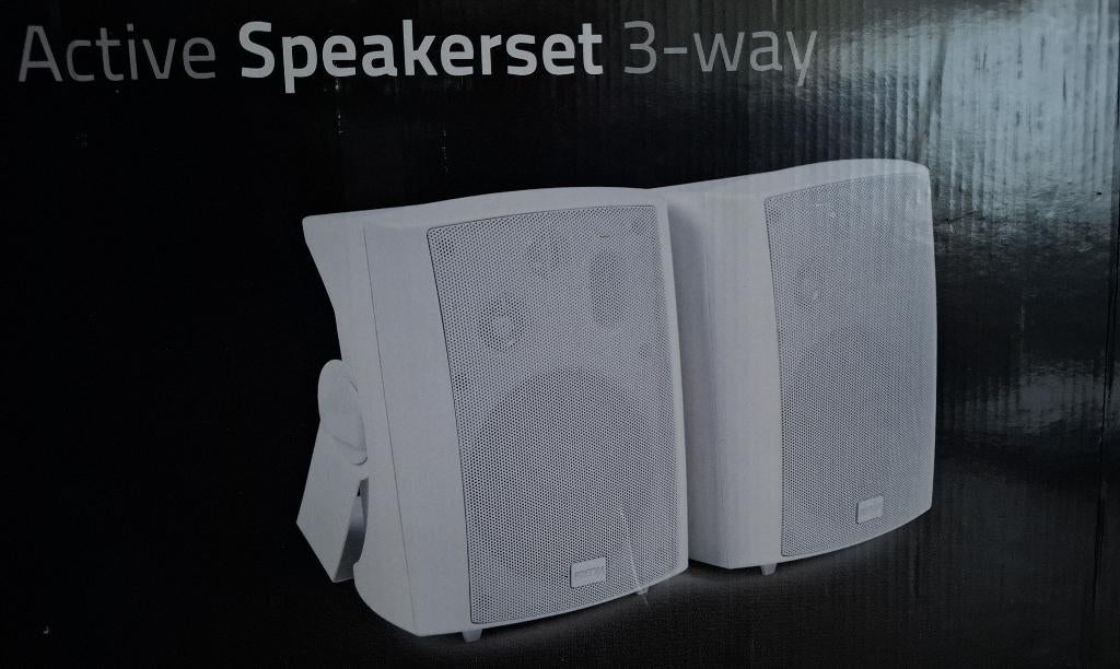 Predia Active Speakerset 3 Weg Systeem 240 Watt, Audio, Tv en Foto, Luidsprekers, Nieuw, Front, Rear of Stereo speakers, 120 watt of meer