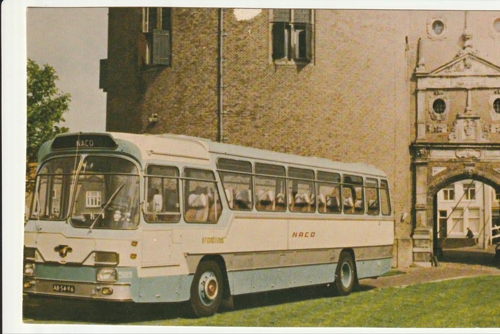 MEDEMBLIK ? NACO LEYLAND DEN OUDSTEN  REISBUS CARAVAN TOURS, Ophalen of Verzenden, 1960 tot 1980, Ongelopen, Noord-Holland