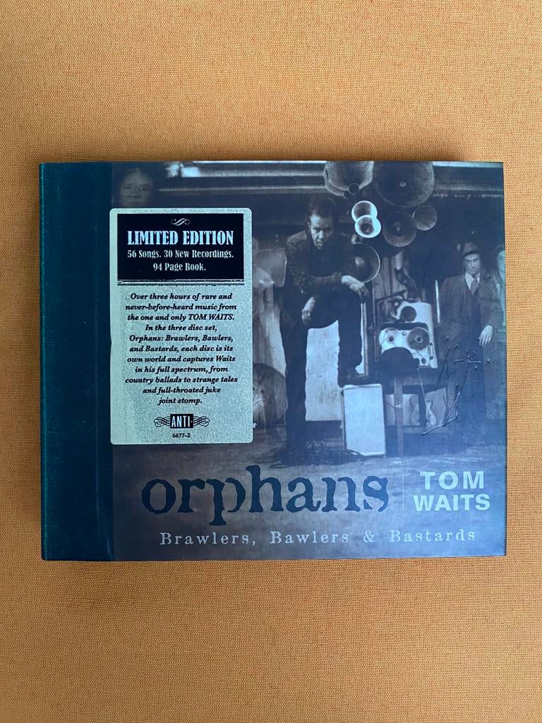 TOM WAITS - ORPHANS 3cd limited edition, Ophalen of Verzenden, Zo goed als nieuw, Poprock