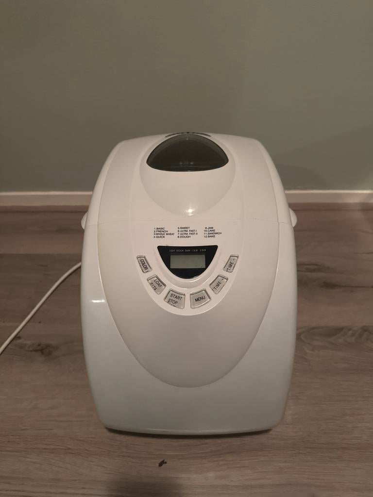 Broodbakmachine - Perfect voor thuisbakken!, Gebruikt, 800 tot 1200 gram deeg, Kijkvenster, Ophalen