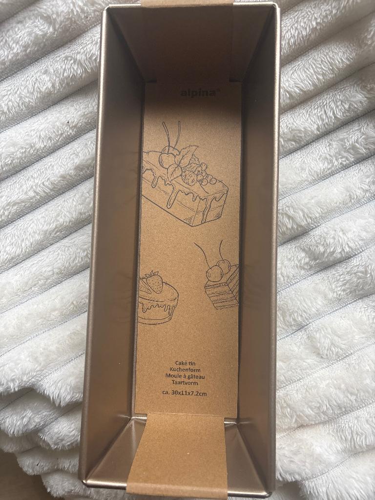 Cakeblik cakevorm, Ophalen of Verzenden, Nieuw