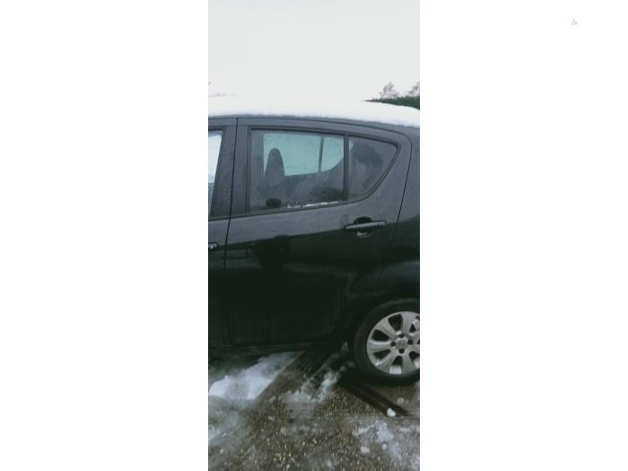 Portier 4Deurs links-achter van een Opel Agila (ZCEB), Gebruikt, -, Deur, -