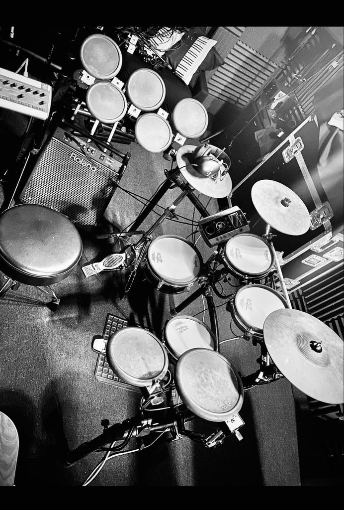 Roland TD-9KX2 electronische drumkit te ruil, Ophalen, Gebruikt, Roland, Elektronisch