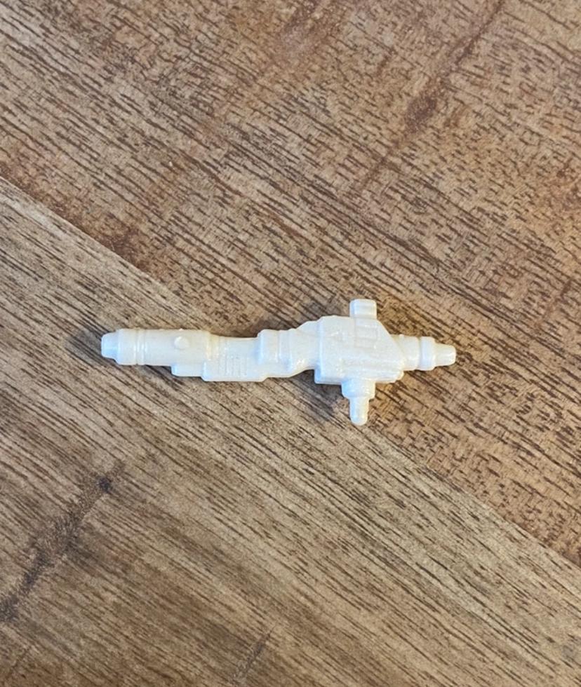 Transformers G1 Sideswipe gun original 1984 white Hasbro, Ophalen of Verzenden, Gebruikt