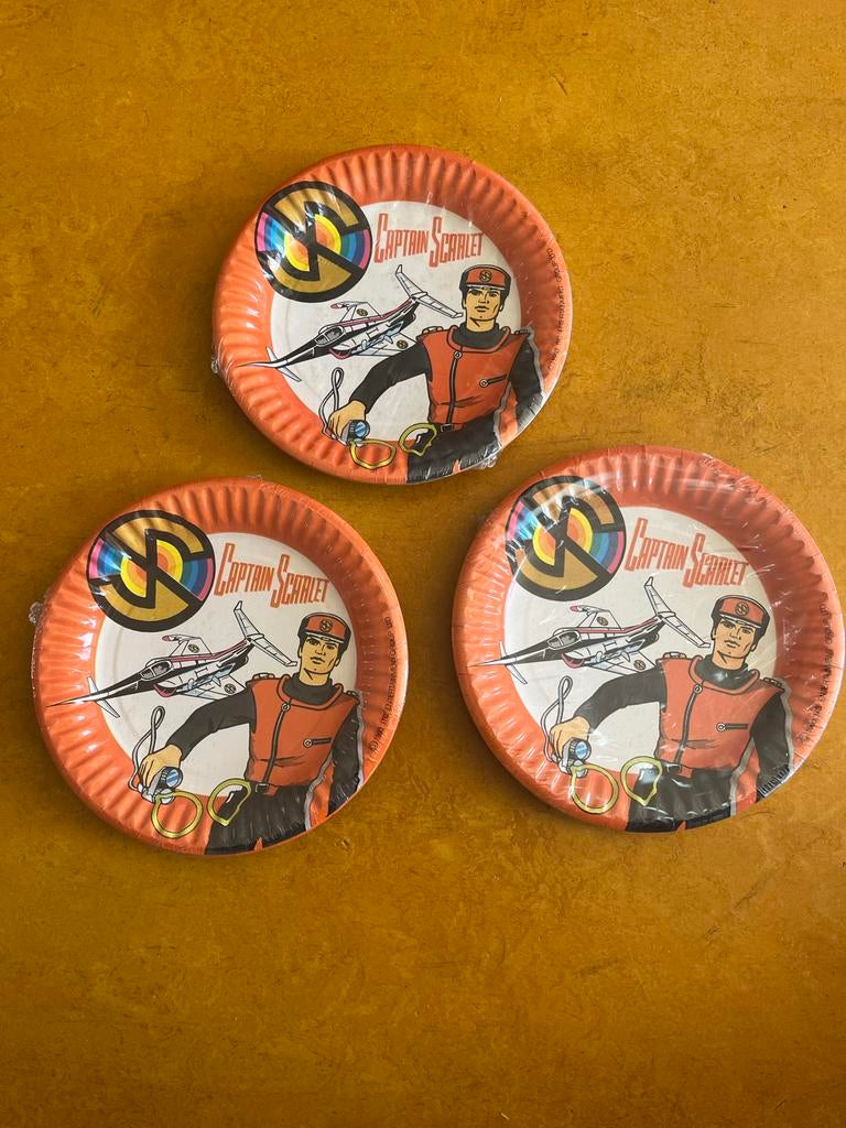 Captain Scarlet Memorabilia - Zeldzaam!, Ophalen of Verzenden, Gebruikt, Tv, Gebruiksvoorwerp