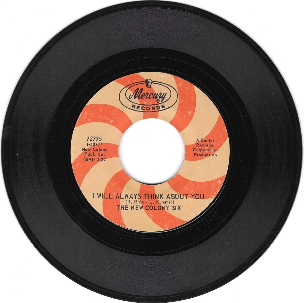 the new colony six/i will always think about you-60s/garage, Gebruikt, Verzenden, 7 inch, Single