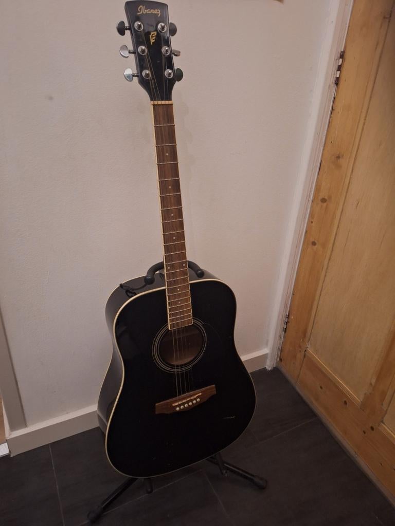 Ibanez PF15-BK Westerngitaar., Ophalen, Gebruikt, Western- of Steelstringgitaar