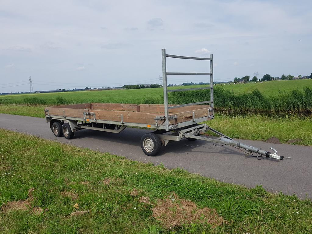 merk Henra schamelwagen schamel aanhangwagen 550x185 bakmaat, Ophalen, Gebruikt