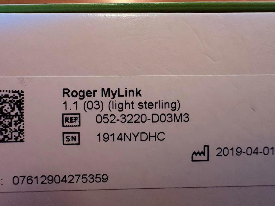 Phonak ROGER MyLink nek band ontvanger hoortoestel, Diversen, Ophalen of Verzenden, Nieuw