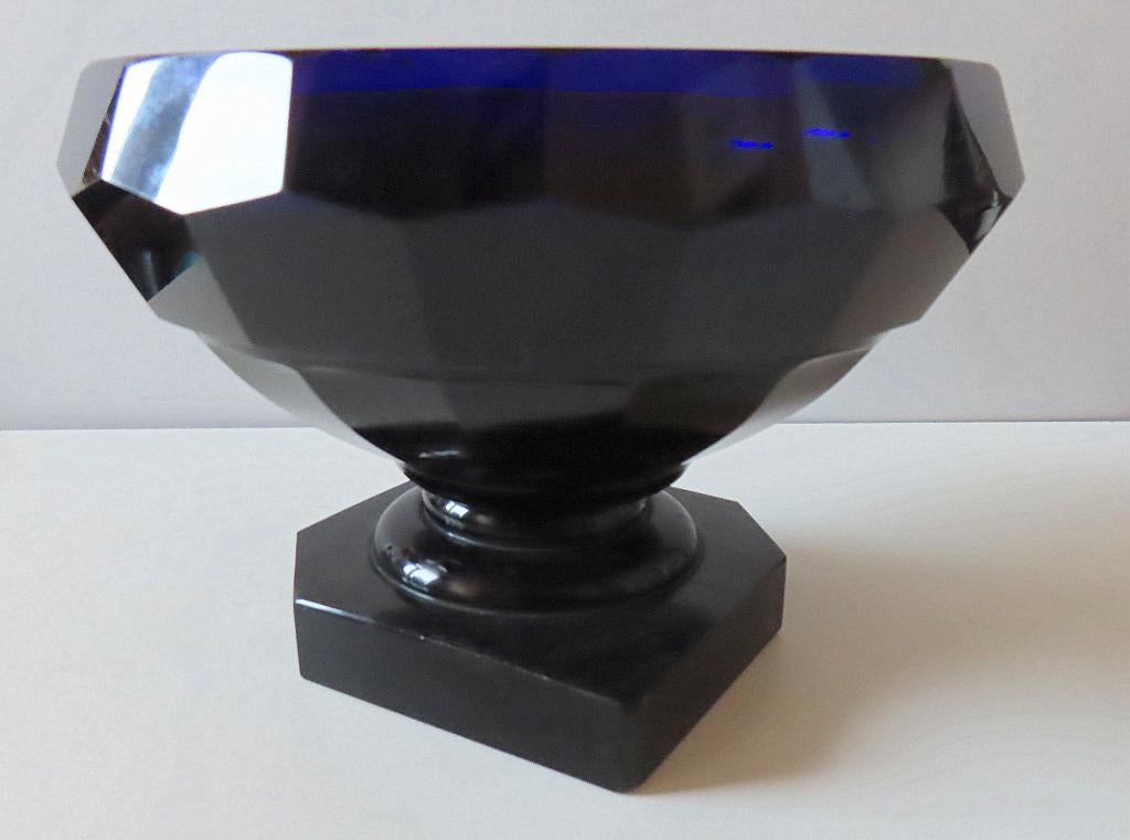 Unieke vaas Josef Hoffmann,voor Ludwig Moser 1915-1920 incl, Antiek en Kunst, Antiek | Glas en Kristal, Verzenden