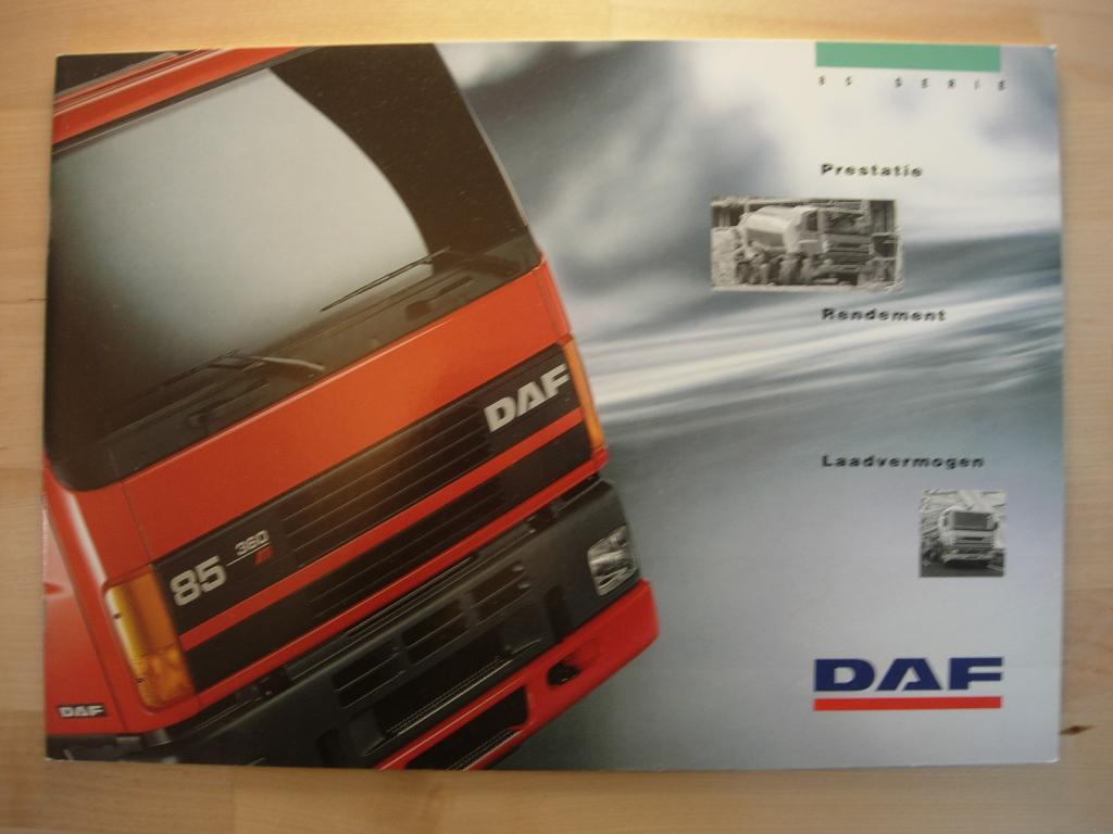 DAF 85 Brochure 1996, Boeken, Auto's | Folders en Tijdschriften, Zo goed als nieuw, Overige merken, Ophalen of Verzenden