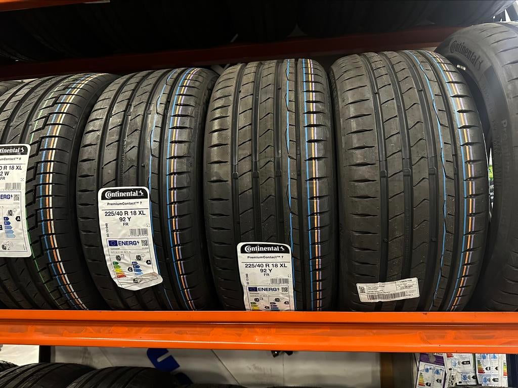 225 40 18 Continental Hankook Minerva Michelin nieuw gebruik, 18 inch, Nieuw, Ophalen of Verzenden, Band(en)