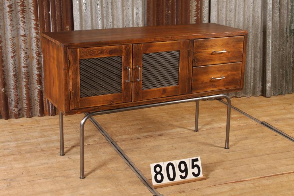 Retro dressoir | tv-kast nr.8095, Info@antiekgroothandel.com, Grenenhout, 100 tot 150 cm, Nieuw