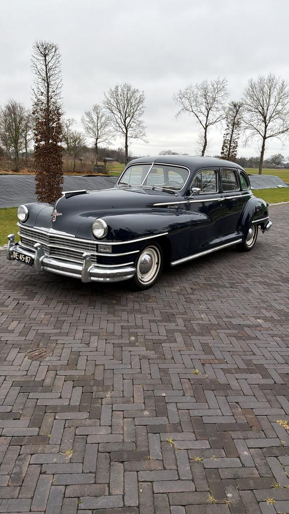 Chrysler 1946 Blauw, Auto's, Chrysler, Overige modellen, 1688 kg, Blauw, Bedrijf