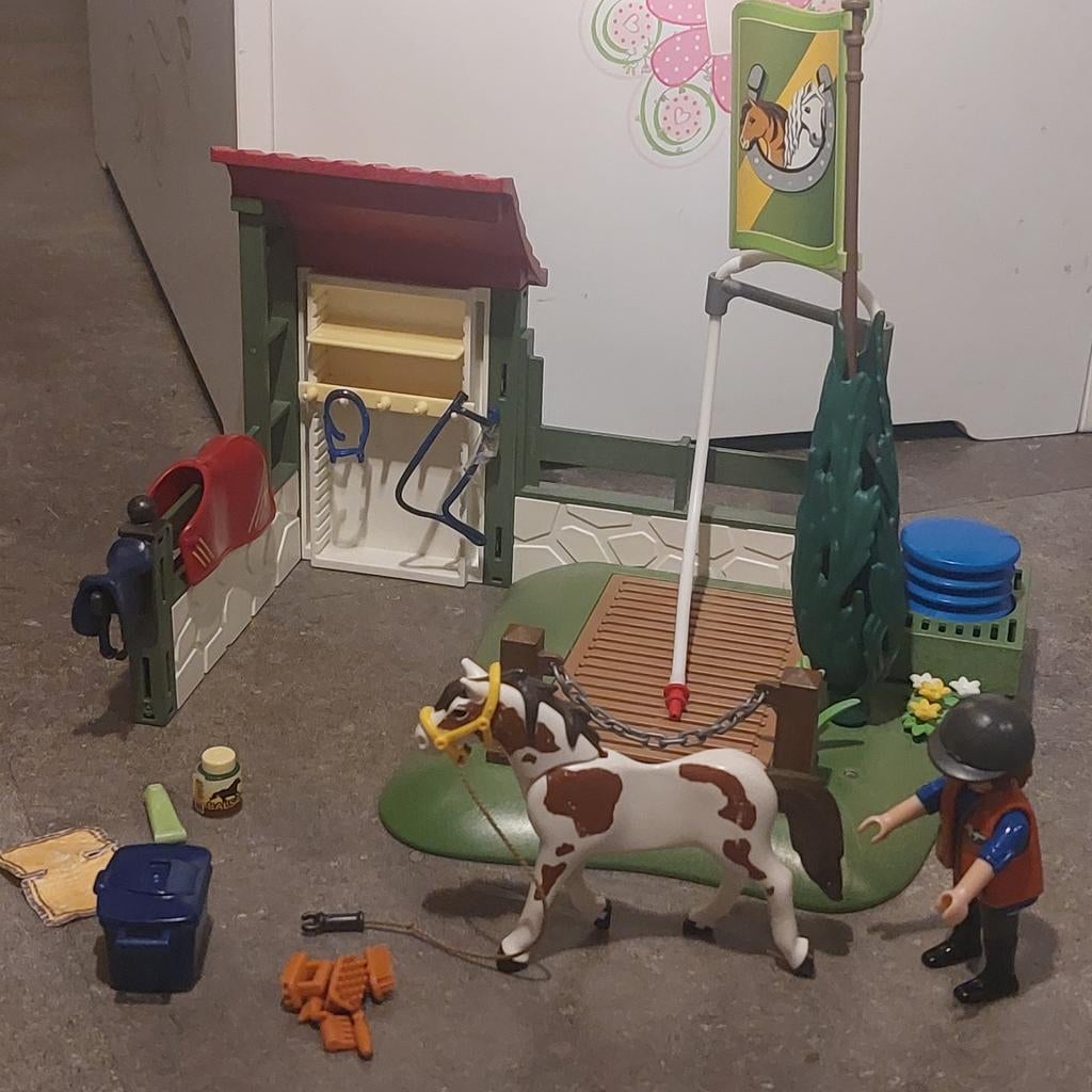 Playmobil Paarden Sets - 6929, 6930, 9480, 6931, 6928, Ophalen, Gebruikt, Complete set