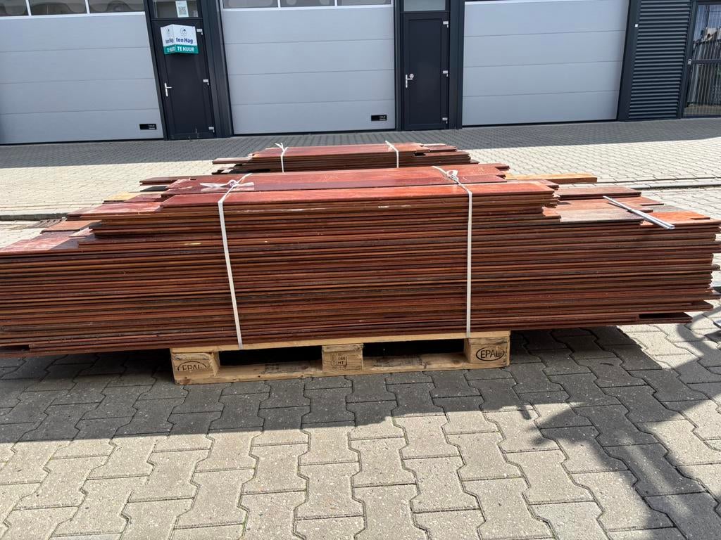 38 m2 massieve jatoba parketvloer . 18 cm breed 2 cm dik, Gebruikt, 2e hands product, 2e hands product, 2e hands product