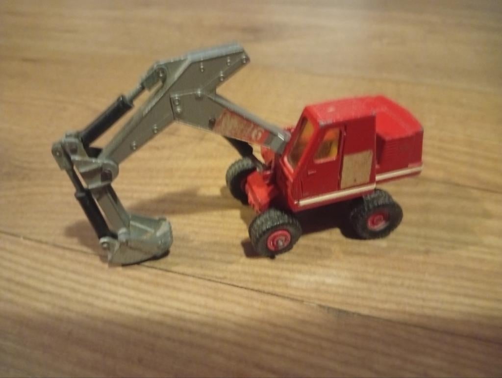 Matchbox Hydraulic excavator K1 1970, Ophalen of Verzenden, Gebruikt, Auto