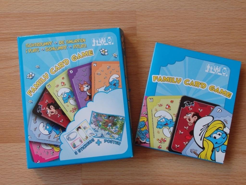 Smurfen familiekaartspel, Ophalen, Zo goed als nieuw