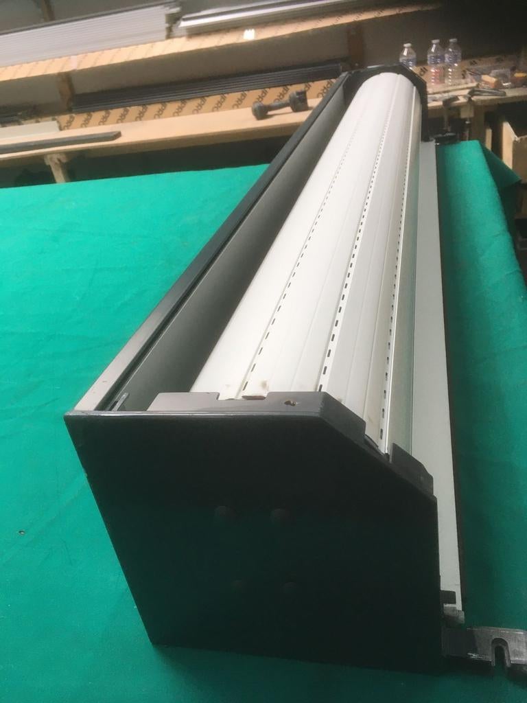 Rolluik demo elektrisch/*afstandb 123,5cm br x199,5cm h, Doe-het-zelf en Verbouw, Rolluiken, Ophalen, Nieuw, Elektrische bediening