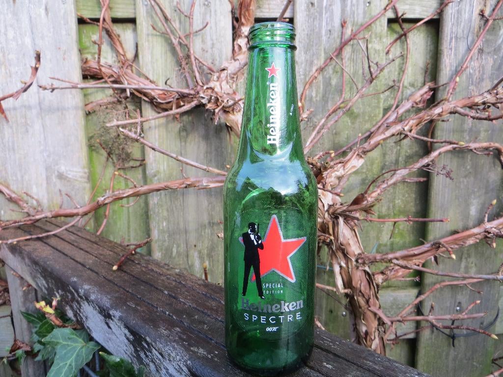Heineken Spectre James Bond 007: flesje: 25 cl, Ophalen of Verzenden, Nieuw, Flesje(s), Heineken