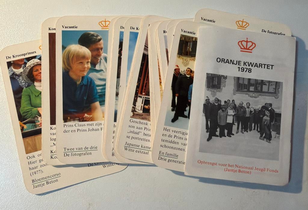 Oranje Kwartet 1978 - Jantje Beton, Verzamelen, Ophalen of Verzenden, Gebruikt