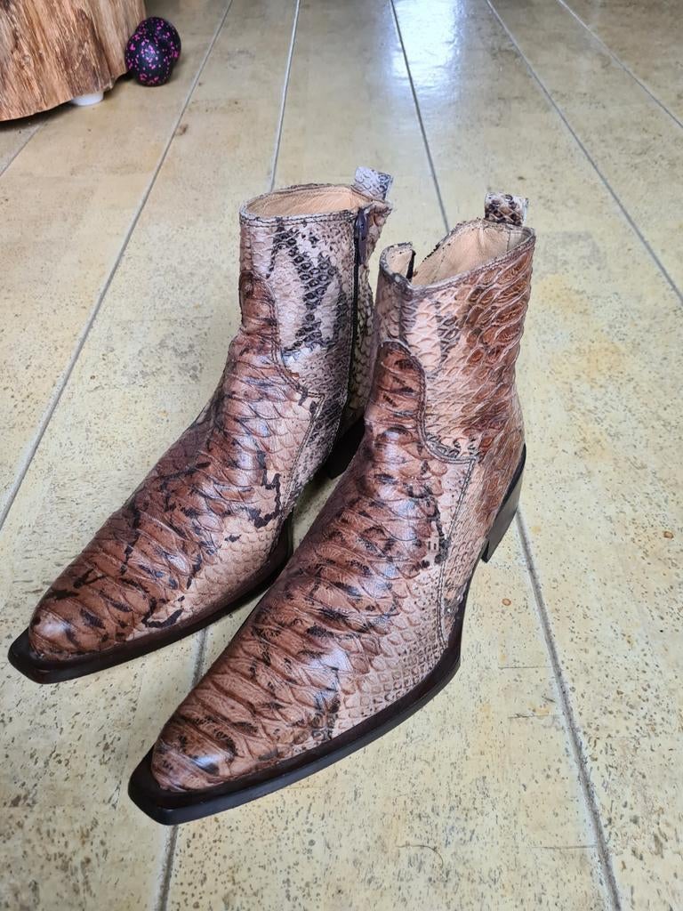 Cowboy boots mt 42. Western laarzen, Ophalen of Verzenden, Bruin, Boots