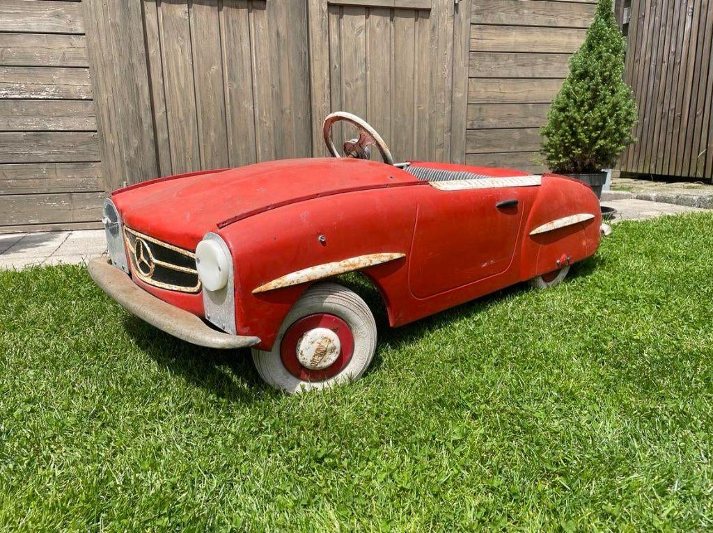Mercedes 190 Sl Ferbedo trapauto / pedal car, Ophalen, Gebruikt, Auto