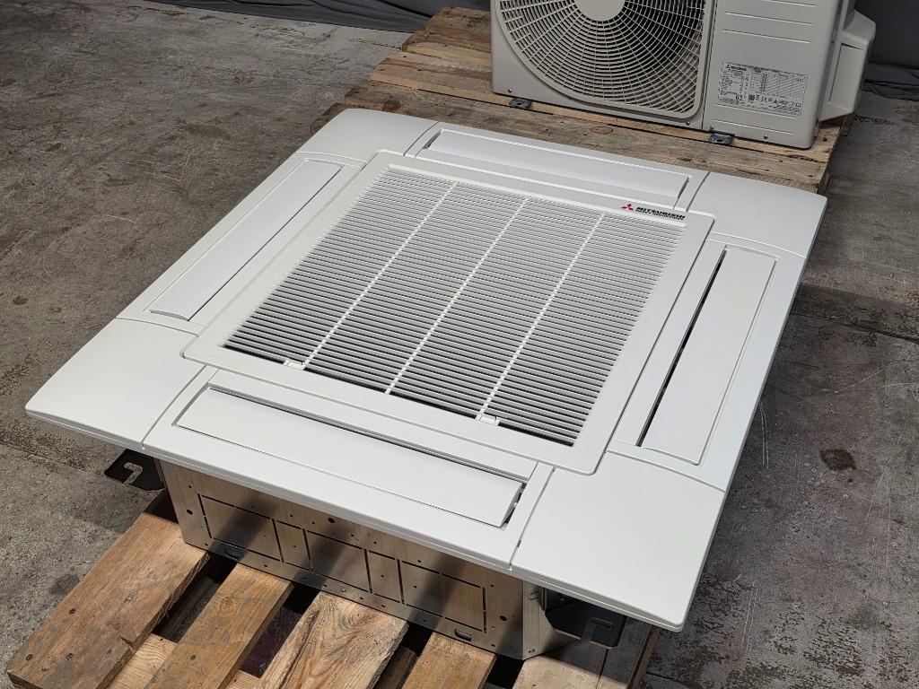 Mitsubishi Heavy Hyper Inverter cassette 6 kW airco R32, Koelen en Ontvochtigen, Timer, 3 snelheden of meer, Ophalen of Verzenden