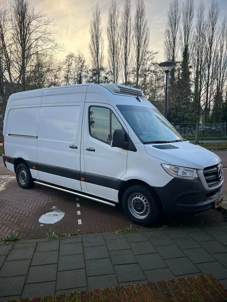 Mercedes-Benz Sprinter 317 KOELWAGEN dag en nacht 9G-TRONIC, Auto's, Automaat, 2199 kg, 4 cilinders, Wit