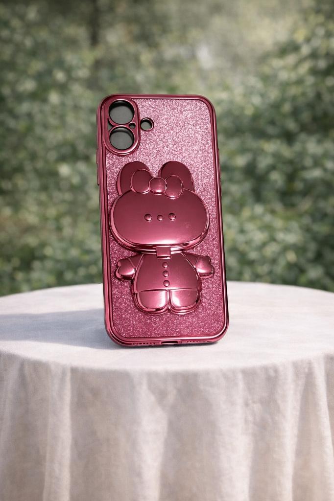 Telefoonhoesje Voor iPhone 16 Roze, Verzenden, Nieuw, Frontje of Cover