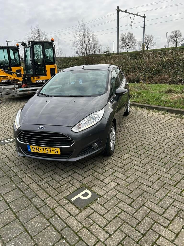 Ford Fiësta 1.0 48KW/65PK 5D 2015 Grijs, 525 kg, Handgeschakeld, 954 kg, 998 cc