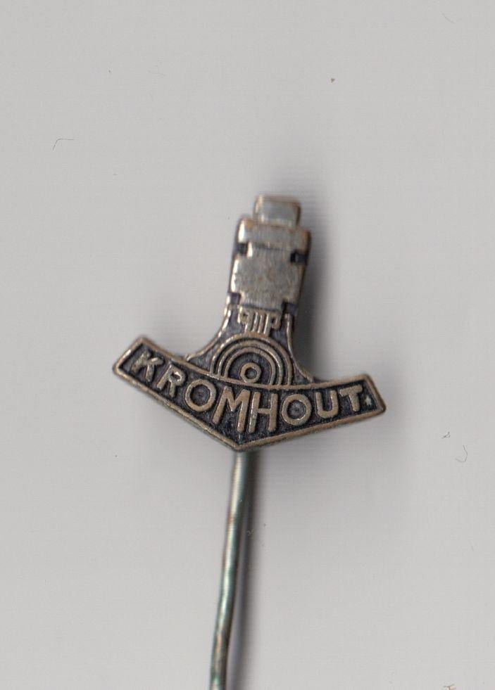 Kromhout Dieselmotoren speldje, Verzamelen, Speldjes, Pins en Buttons, Gebruikt, Speldje of Pin, Overige onderwerpen, Ophalen of Verzenden